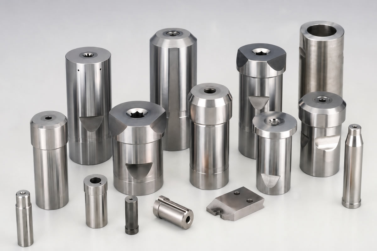 Carbide forming tools and precision tooling components