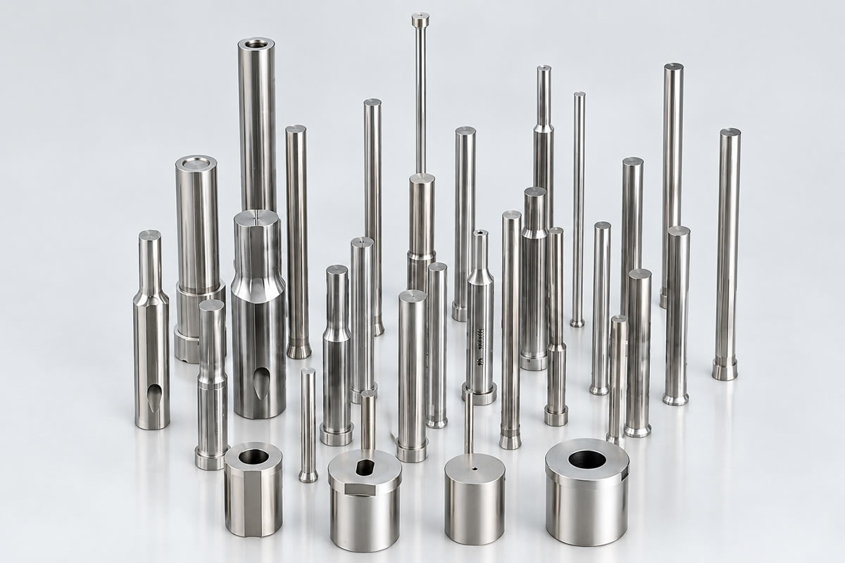 Precision mold components and mold inserts